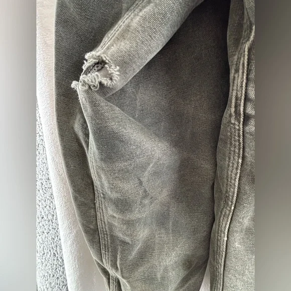 Vintage Carhartt Men's Sandstone Black Quilt Lined Gray Jacket Size XL - Picture 6 of 11